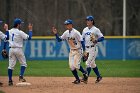 Baseball vs Clark  Wheaton College Baseball vs Clark University. - Photo By: KEITH NORDSTROM : Wheaton, baseball